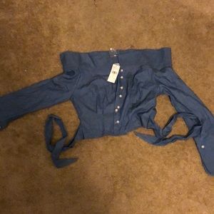 Off the shoulder top